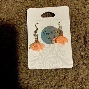 Flower earrings